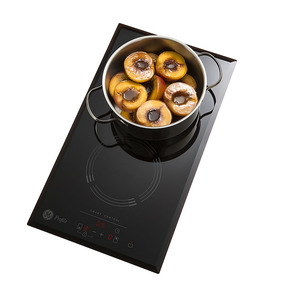 Parrilla Vitrocerámica 30cm Vidrio Negro GE Profile - PVP302
