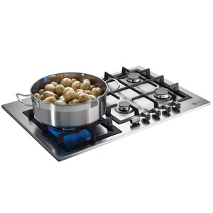 Parrilla de empotre a gas 76 cm Inoxidable GE Profile - PGP7605I