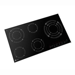 Parrilla Vitrocerámica 90cm Vidrio Negro GE Profile - PP936SMSS