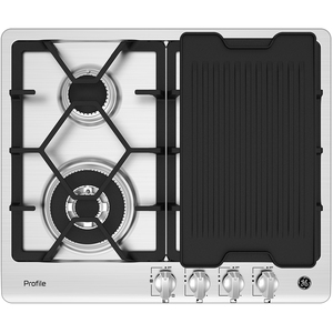 Parrilla 60 cm Empotrable Acero Inoxidable GE Profile - PGP64TI0