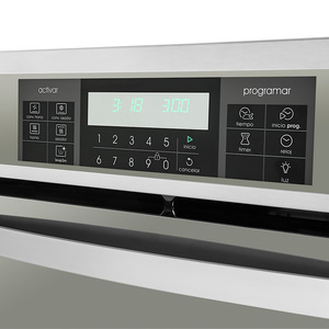 Horno Empotrable 80cm Inoxidable Vidrio Reflecta Io mabe - IO8030HI1