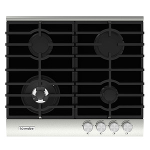 Parrilla empotrable a gas 60 cm vidrio espejo Io mabe-IO614GN0