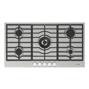 Parrilla empotrable a gas 90 cm vidrio negro Io mabe-IO915I0