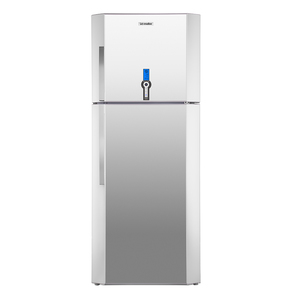 Refrigerador Automático Top Mount 510 L Acero Inoxidable Vidrio Reflecta Io Mabe - IOM510MZMRV0