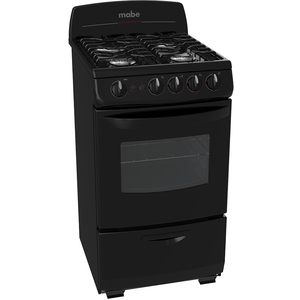 Estufa de piso 51 cm Negra Mabe - EEM5120NN0