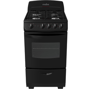 Estufa de piso 51 cm Negra Mabe - EEM5120NN0