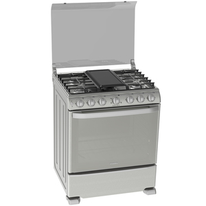 Estufa de Piso 76 cm Inoxidable Mabe - EM7671CFIX0