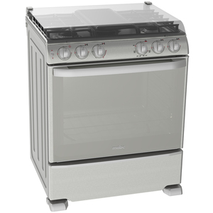 Estufa de Piso con TEON 76 cm Inoxidable Mabe - EM7680CFIX0