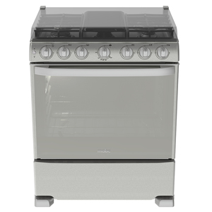 Estufa de piso 76 cm Inoxidable Mabe - EM7675CFIX0