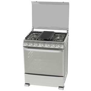Estufa de piso 76 cm Inoxidable Mabe - EM7675CFIX0