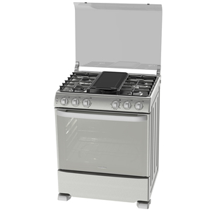 Estufa de piso 76 cm Inoxidable Mabe - EM7681CFIX0