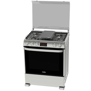 Estufa de piso 76 cm Inoxidable Mabe - EM7692CFIX1
