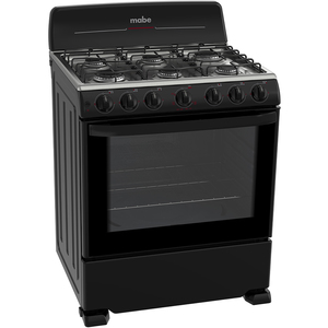 Estufa de Piso 76 cm Negra Mabe - EM7645BAIN0