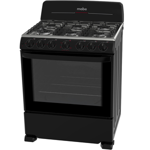 Estufa de Piso 76 cm Negra Mabe - EM7645BAIN0
