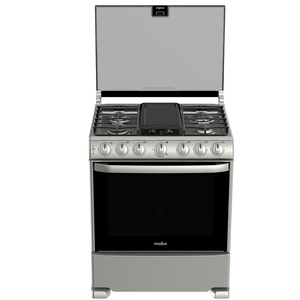 Estufa de piso 76 cm Plata Mercury Mabe - EM7674CFIS0