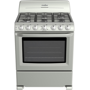 Estufa de Piso 76 cm Silver Mabe - CEM7640BAIS0