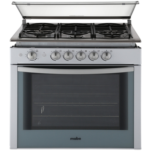 Estufa gas empotrable 80 cm Blanca/inoxidable - EMD8032CBI1