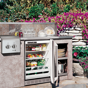 Centro de bebidas 155 L Acero Inoxidable Monogram ZDOD240HSS